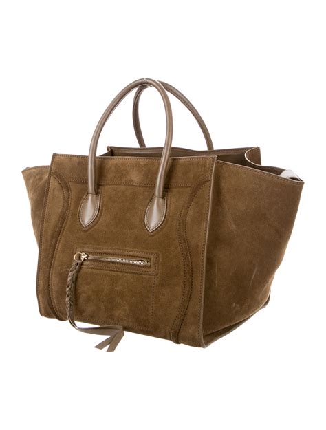 celine canvas phantom bag|Celine phantom bag suede.